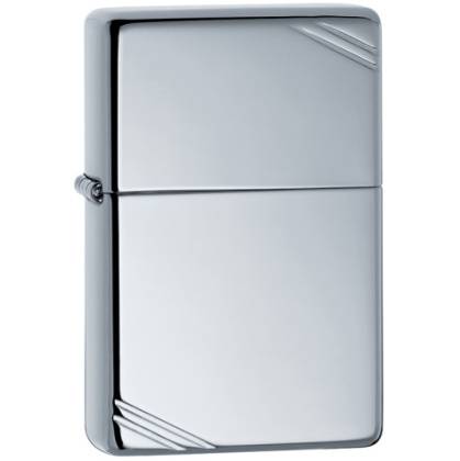 товар Зажигалка Zippo Vintage Series 1937 с полосками с покрытием High Polish Chrome 260 Zippo магазин Tehnorama (официальный дистрибьютор Zippo в России)