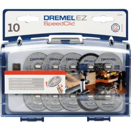 товар Набор отрезных кругов Dremel SC690 10шт 2615S690JA Dremel магазин Tehnorama (официальный дистрибьютор Dremel в России)