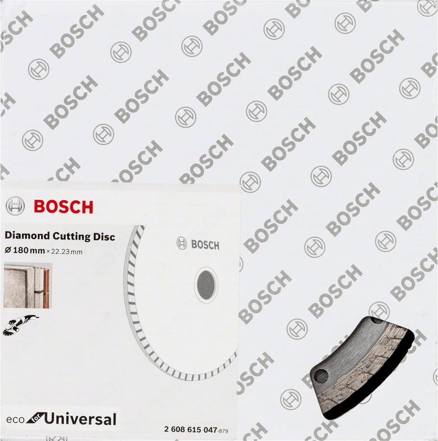 Алмазный диск Bosch 230х22 eco Universal Turbo 2608615039 Bosch от магазина Tehnorama