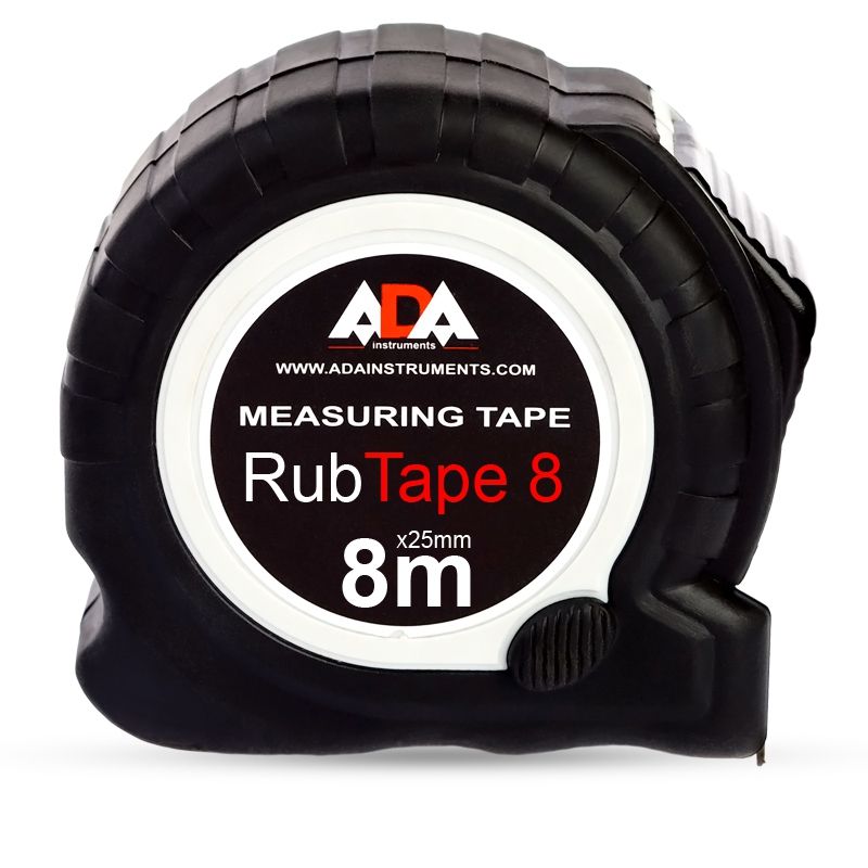 Рулетка ADA "RubTape" 8м. ударопрочная с полимерным покрытием ленты А00157 Ada от магазина Tehnorama
