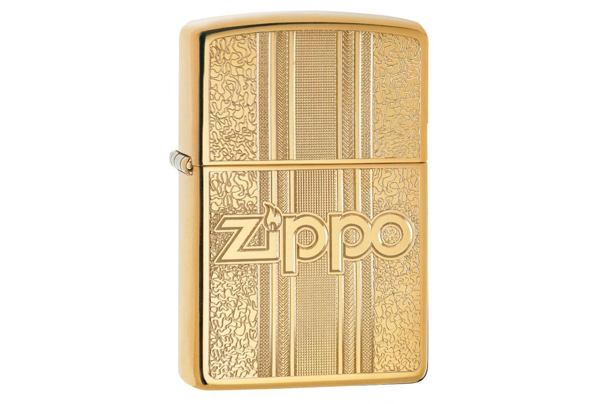 товар Зажигалка Zippo Classic с покрытием High Polish Brass 29677 Zippo магазин Tehnorama (официальный дистрибьютор Zippo в России)
