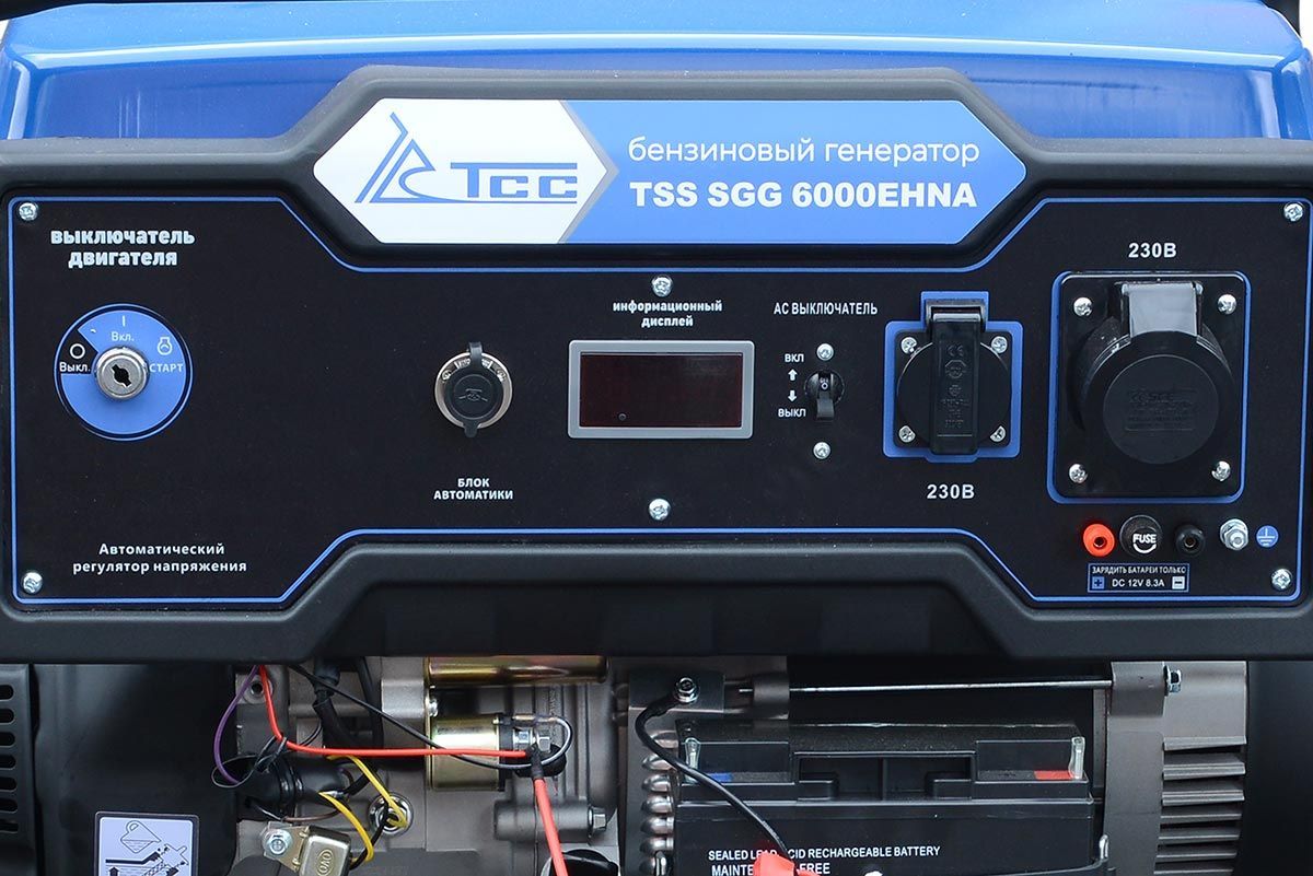 Генератор бензиновый TSS SGG 6000EHNA 160010 TSS от магазина Tehnorama
