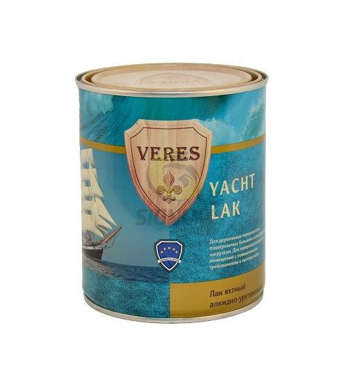 Лак яхтный Veres глянцевый 0.75л 45939 Veres от магазина Tehnorama