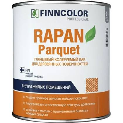 товар Лак алкидно-уретановый паркетный Tikkurila Rapan Parquet глянцевый 2.7л 1 48265 Tikkurila магазин Tehnorama (официальный дистрибьютор Tikkurila в России)