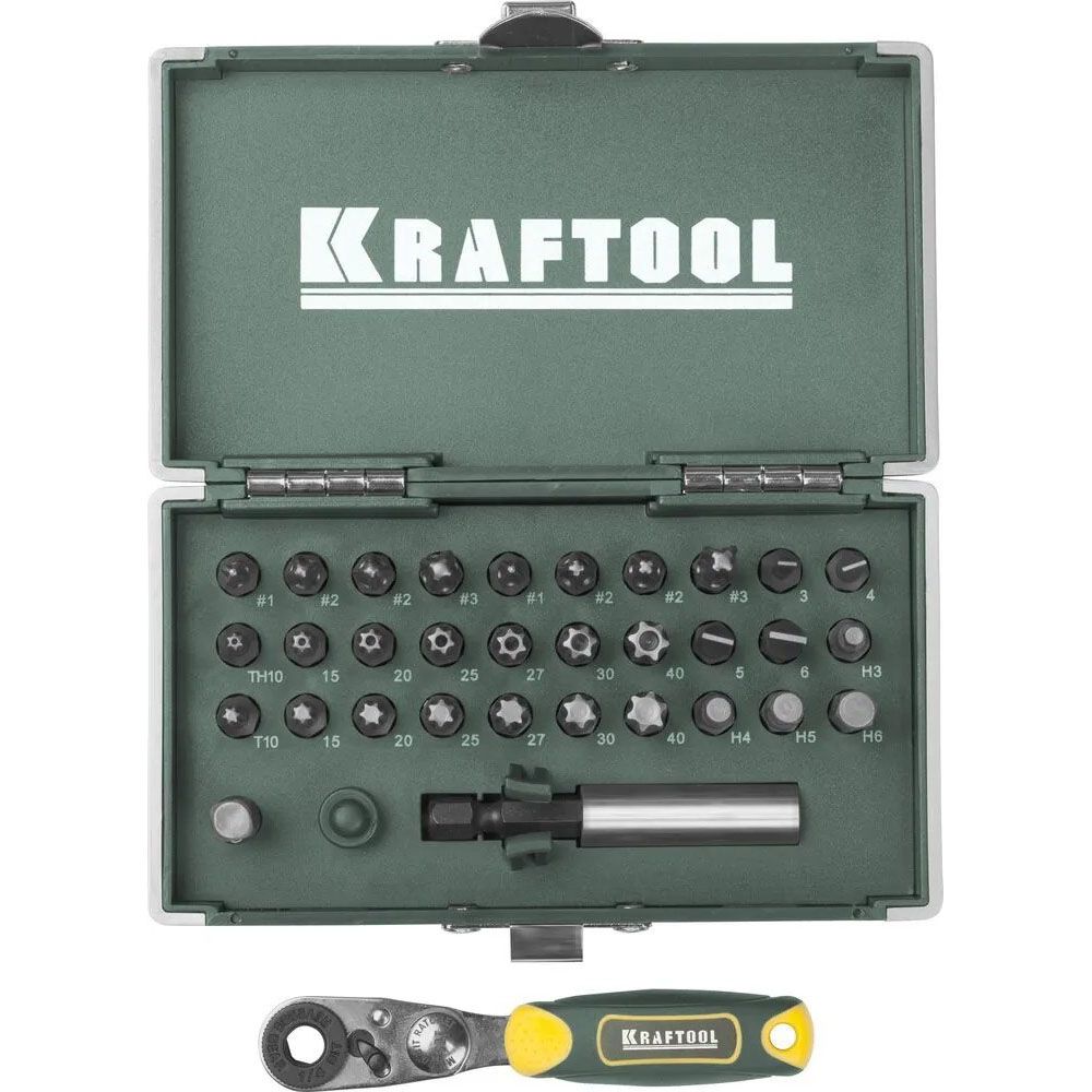 Набор бит Kraftool Expert X-Drive 33шт 26065-H33 Kraftool от магазина Tehnorama
