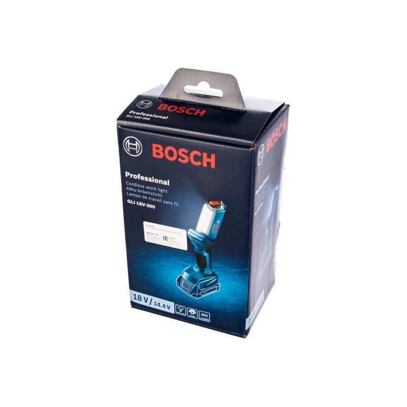 Фонарь аккумуляторный Bosch GLI 18V-300 Solo 06014A1100 Bosch от магазина Tehnorama
