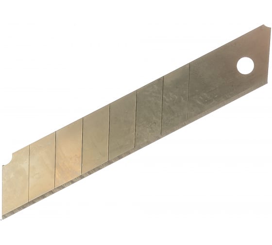 товар Лезвия FIT для ножа технического 18мм 8 сегментов 10шт F10418 FIT магазин Tehnorama (официальный дистрибьютор FIT в России)