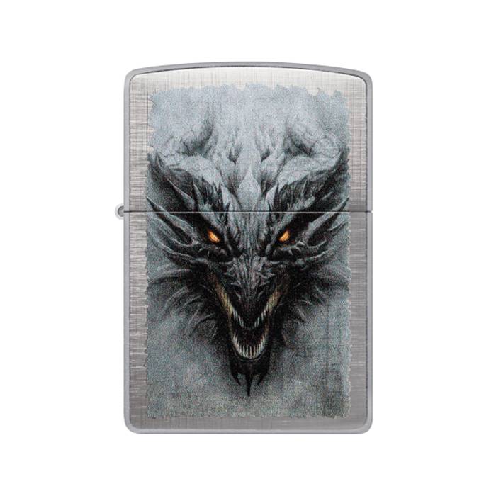 Зажигалка Zippo Dragon Design с покрытием Linen Weave 48732 Zippo от магазина Tehnorama