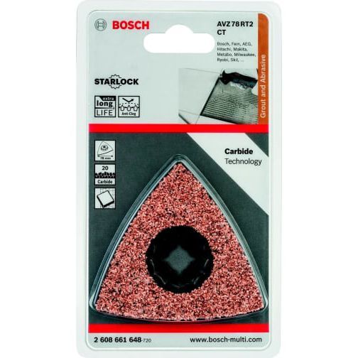 Шлифпластина Bosch AVZ 78 RT для GOP 10.8 GOP 250 CE GOP 300 SCE 2608661648 Bosch от магазина Tehnorama
