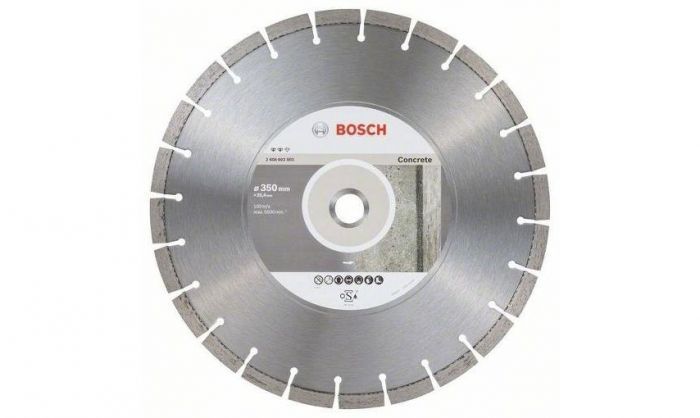 товар Диск алмазный Bosch 350х3.2х25.4 expert for Concrete 2608603803 Bosch магазин Tehnorama (официальный дистрибьютор Bosch в России)