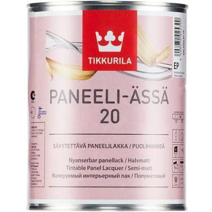 товар Лак акриловый Tikkurila Paneeli-Assa 20 полуматовый 2.7л 10883 Tikkurila магазин Tehnorama (официальный дистрибьютор Tikkurila в России)