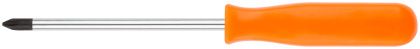 товар Отвертка "Эконом", CrV сталь, пластиковая оранжевая ручка  6х100 мм РН2 F54134 FIT магазин Tehnorama (официальный дистрибьютор FIT в России)