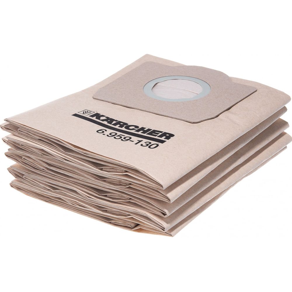 Мешок для пылесоса бумажный Karcher A SE WD MV 5 шт 6.959-130.0 Karcher от магазина Tehnorama