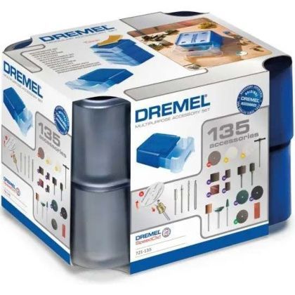 товар Набор оснастки Dremel 135шт 26150721JB Dremel магазин Tehnorama (официальный дистрибьютор Dremel в России)