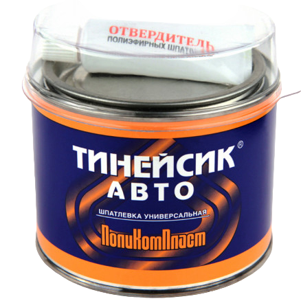 Автошпатлевка Тинейсик-авто двухкомпонентная 150г 197 Astrohim от магазина Tehnorama