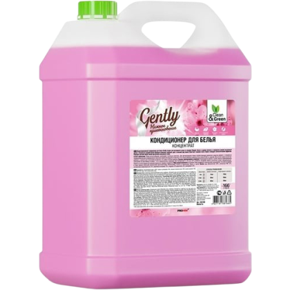 товар Кондиционер для белья Clean&Green Gently нежное прикосновение концентрированный 5кг CG8166 Clean&Green магазин Tehnorama (официальный дистрибьютор Clean&Green в России)