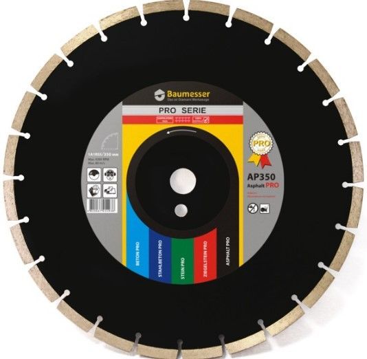 Алмазный диск Distar Baumesser Asphalt Pro 500x4/3x25.4мм асфальт высота сегмента 15мм 94220005031 Distar от магазина Tehnorama