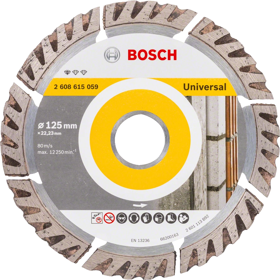 Диск алмазный Bosch 125х22.2 мм Stf Universal 2608615059 Bosch от магазина Tehnorama