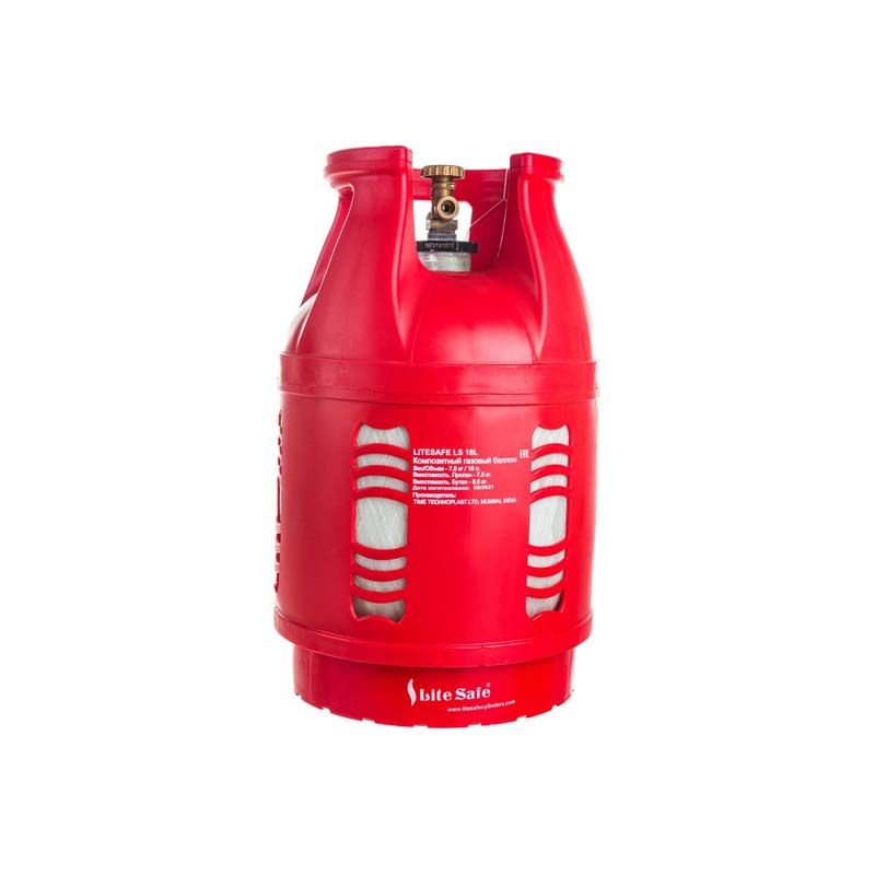 Баллон полимерно-композитный LiteSafe для сжиженного газа LS 18L LiteSafe от магазина Tehnorama