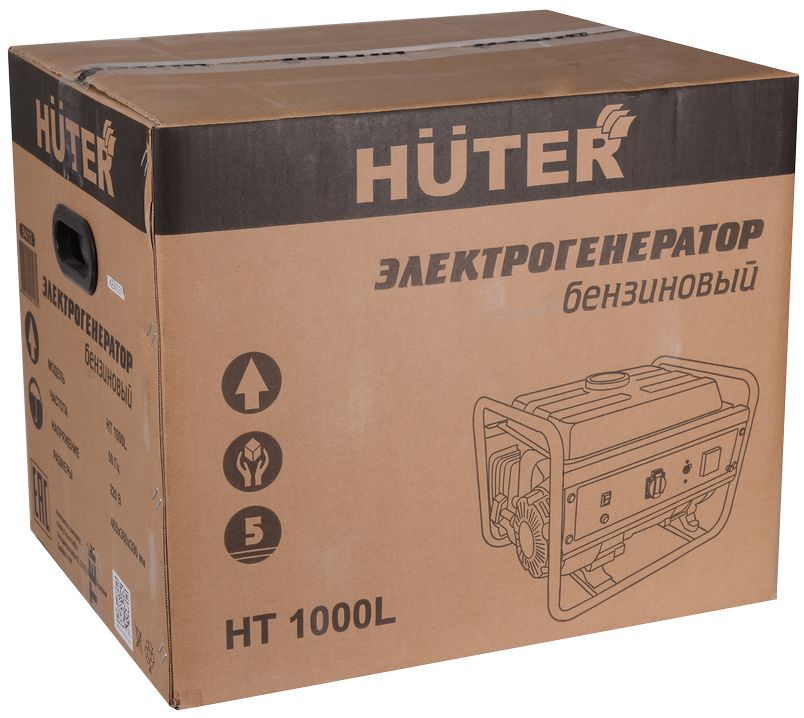 Генератор бензиновый Huter НТ1000L 64/1/2 Huter от магазина Tehnorama