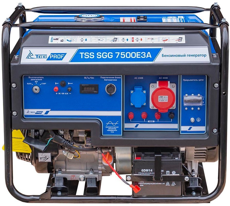 Генератор бензиновый TSS SGG 7500E3A 021303 TSS от магазина Tehnorama