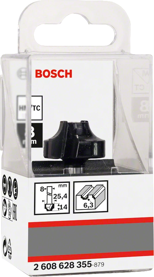 Фреза Bosch профильная E 6.3/14/25.4мм 2608628355 Bosch от магазина Tehnorama