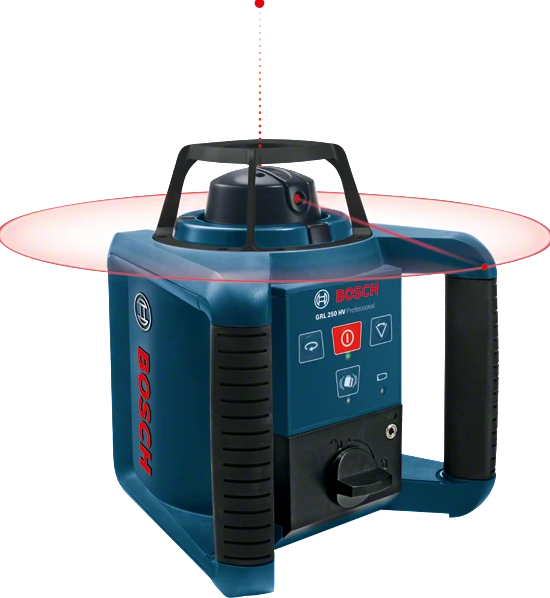 Лазерный нивелир ротационный Bosch GRL 250 HV PROF 0601061600 Bosch от магазина Tehnorama