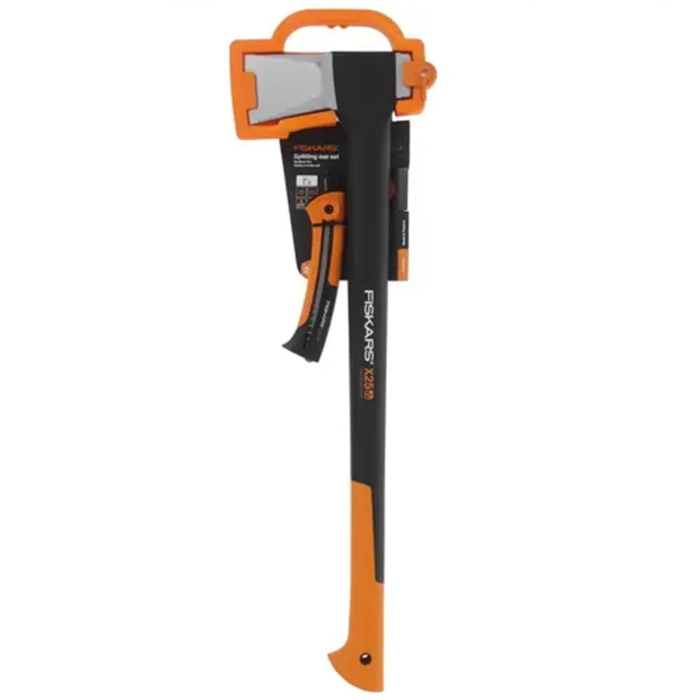 Набор Fiskars топор-колун X25 + пила 1025437 Fiskars от магазина Tehnorama