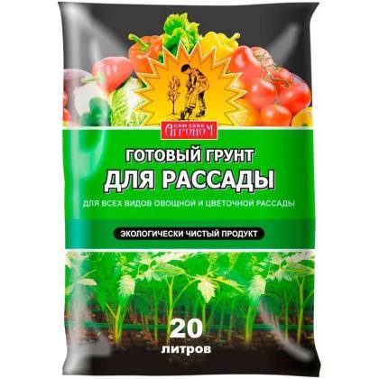 товар Грунт Агроснабритейл Сам себе Агроном для рассады 20л 833124 Агроснабритейл магазин Tehnorama (официальный дистрибьютор Агроснабритейл в России)