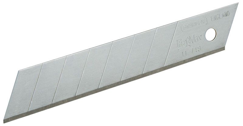 товар Лезвия FatMax Stanley для ножа 18mm с отламывающимися сегментами 0-11-718 Stanley магазин Tehnorama (официальный дистрибьютор Stanley в России)