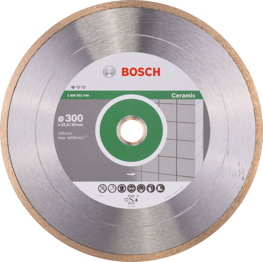 товар Алмазный диск Bosch 300х30/25.4 мм Prof for ceramic 2608602540 Bosch магазин Tehnorama (официальный дистрибьютор Bosch в России)