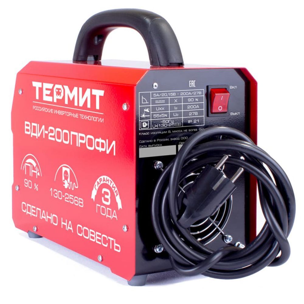 Инверторный сварочный аппарат Термит ВДИ-200 профи Термит от магазина Tehnorama