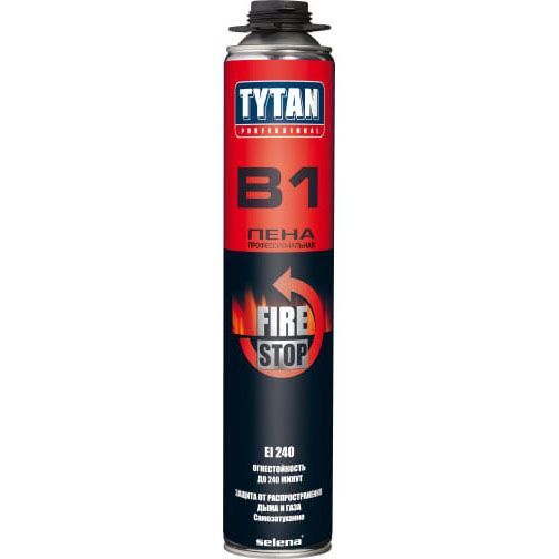 Пена монтажная Tytan professional B1 огнеупорная 750мл 12/672 21403 Tytan professional от магазина Tehnorama