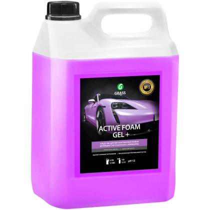 товар Автошампунь Grass Active Foam Gel+ для бесконтактной мойки 6кг 113181 Grass магазин Tehnorama (официальный дистрибьютор Grass в России)