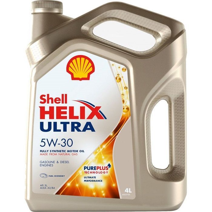 Масло моторное Shell 4л Helix Ultra синтетическое 550046268 Shell от магазина Tehnorama