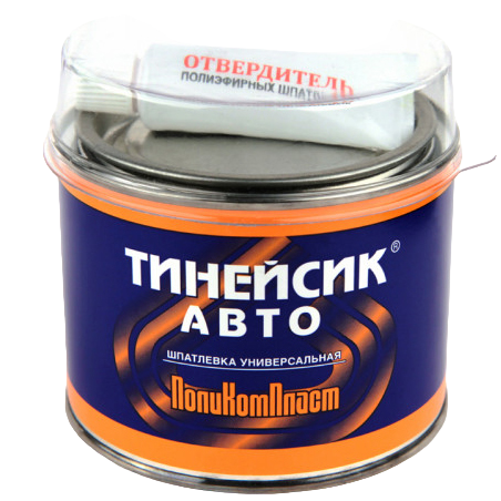 Автошпатлевка Тинейсик-авто двухкомпонентная 500г Grass от магазина Tehnorama