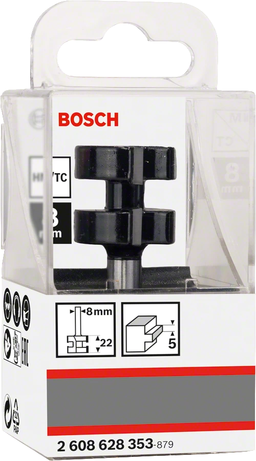 Фреза Bosch гребНевая 25/5/8мм 2608628353 Bosch от магазина Tehnorama