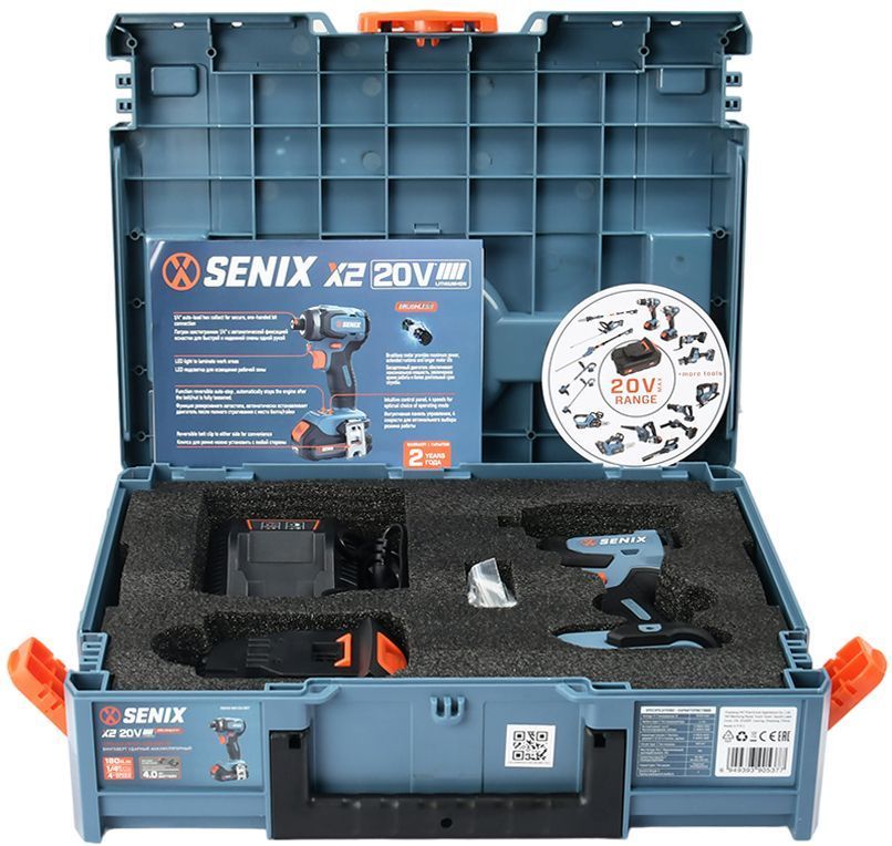 Аккумуляторный винтоверт Senix PDIX2-M2-EU SET Senix от магазина Tehnorama