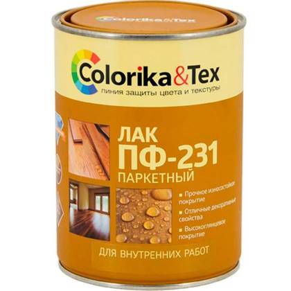 товар Лак Colorika&Тех ПФ-231 паркетный глянцевый 0.8л Colorika магазин Tehnorama (официальный дистрибьютор Colorika в России)