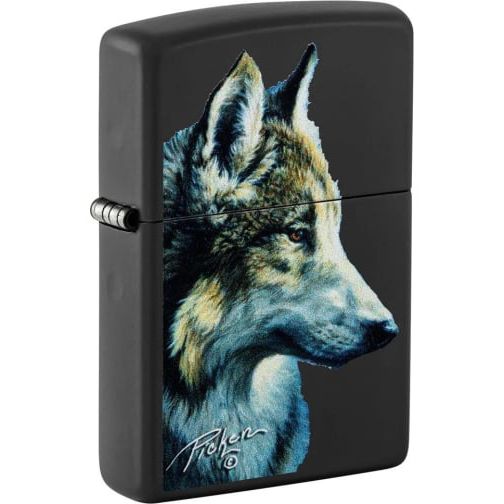 Зажигалка Zippo Linda Picken Black Matte 48598 Zippo от магазина Tehnorama