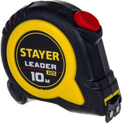 товар Рулетка Stayer Leader 10мх25мм 3402-10-25 Stayer магазин Tehnorama (официальный дистрибьютор Stayer в России)