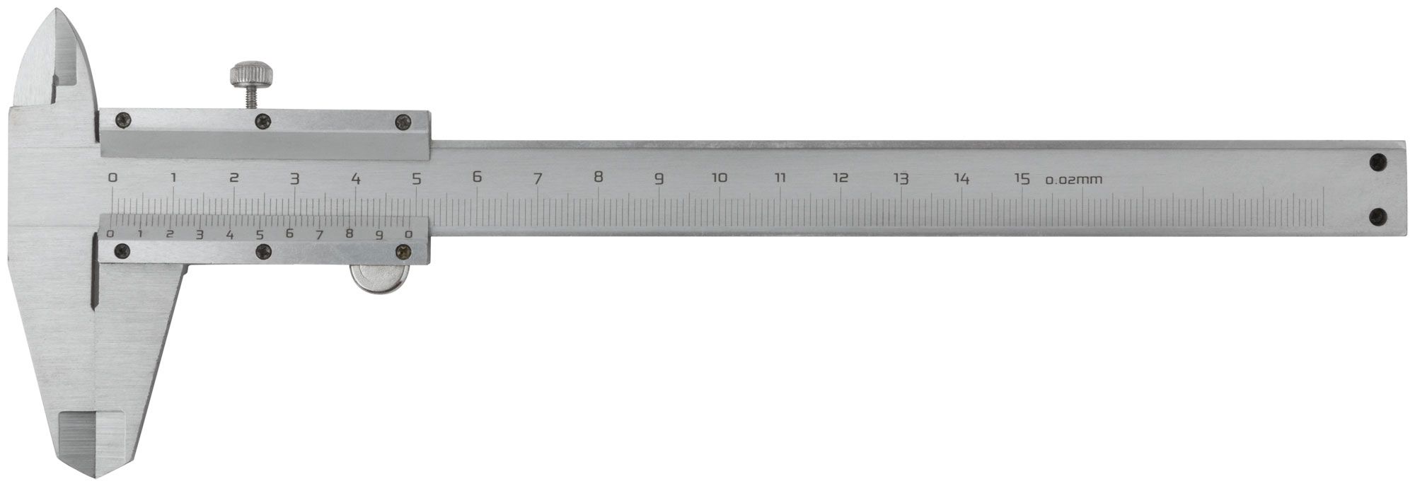 Штангенциркуль металлический нержавеющий 150 мм/ 0,02 мм ( пластиковый кейс ) F19844 FIT от магазина Tehnorama