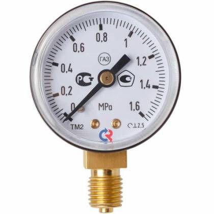 товар Манометр ПТК ТМ-210Р 0-1.6МПа 001.050.805 ПТК магазин Tehnorama (официальный дистрибьютор ПТК в России)
