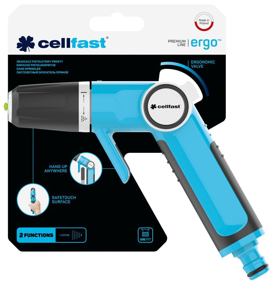 Пистолет-наконечник для полива Cellfast Ergo 53-320 Cellfast от магазина Tehnorama