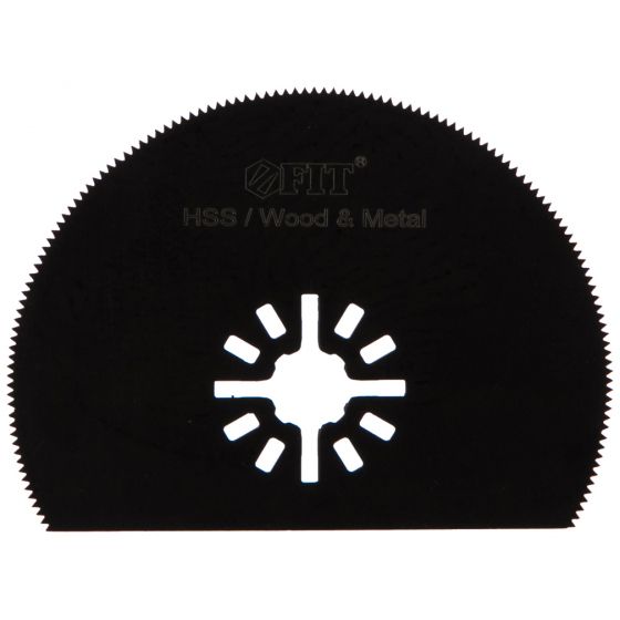 Полотно пильное FIT для МФИ фрезерованное ступенчатое прямое Bi-metall Co 8% 80х0,65мм F37929 FIT от магазина Tehnorama