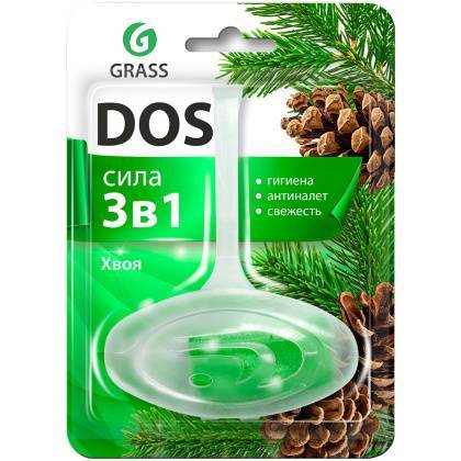 товар Подвесной блок для унитаза Grass Dos 3 в 1 Хвоя 125851 Grass магазин Tehnorama (официальный дистрибьютор Grass в России)