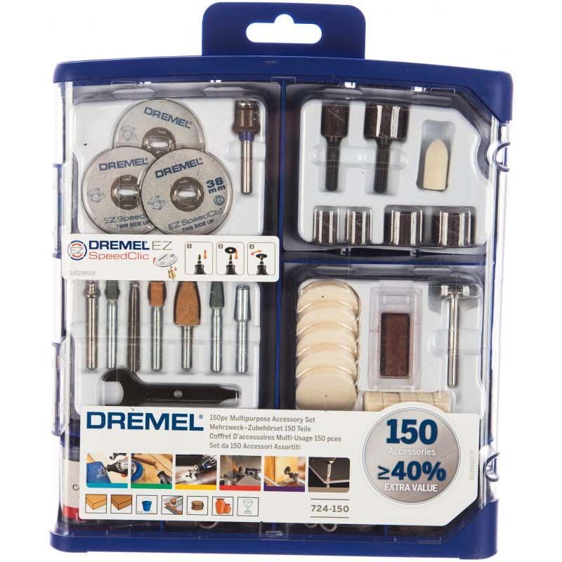 Набор оснастки Dremel 150шт 2615S724JA Dremel от магазина Tehnorama