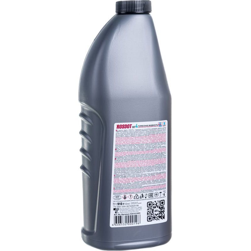 Жидкость тормозная Rosdot 4 910гр 430101H03 Rosdot от магазина Tehnorama