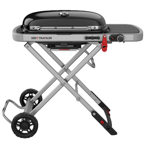 Гриль газовый Weber Traveler черный 9010075 Weber от магазина Tehnorama