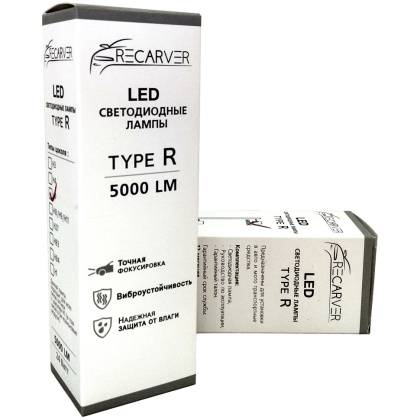 товар Лампа автомобильная светодиодная LED Recarver Type R HB4 5000lm 14W 1шт RTRLED50HB4 Recarver магазин Tehnorama (официальный дистрибьютор Recarver в России)